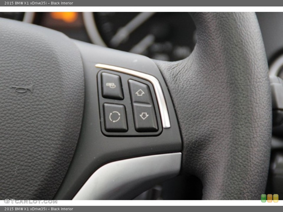 Black Interior Controls for the 2015 BMW X1 xDrive35i #100911386