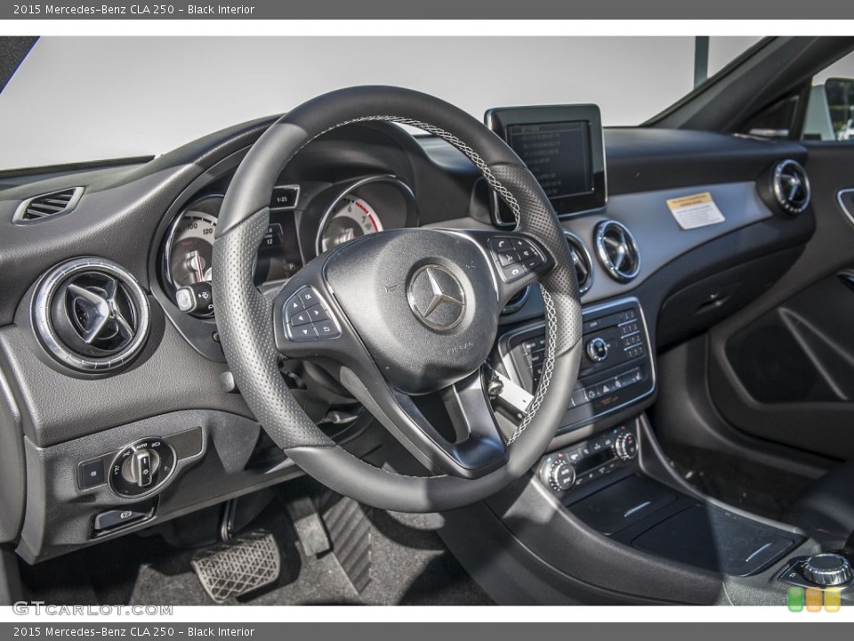 Black Interior Dashboard for the 2015 Mercedes-Benz CLA 250 #100922708