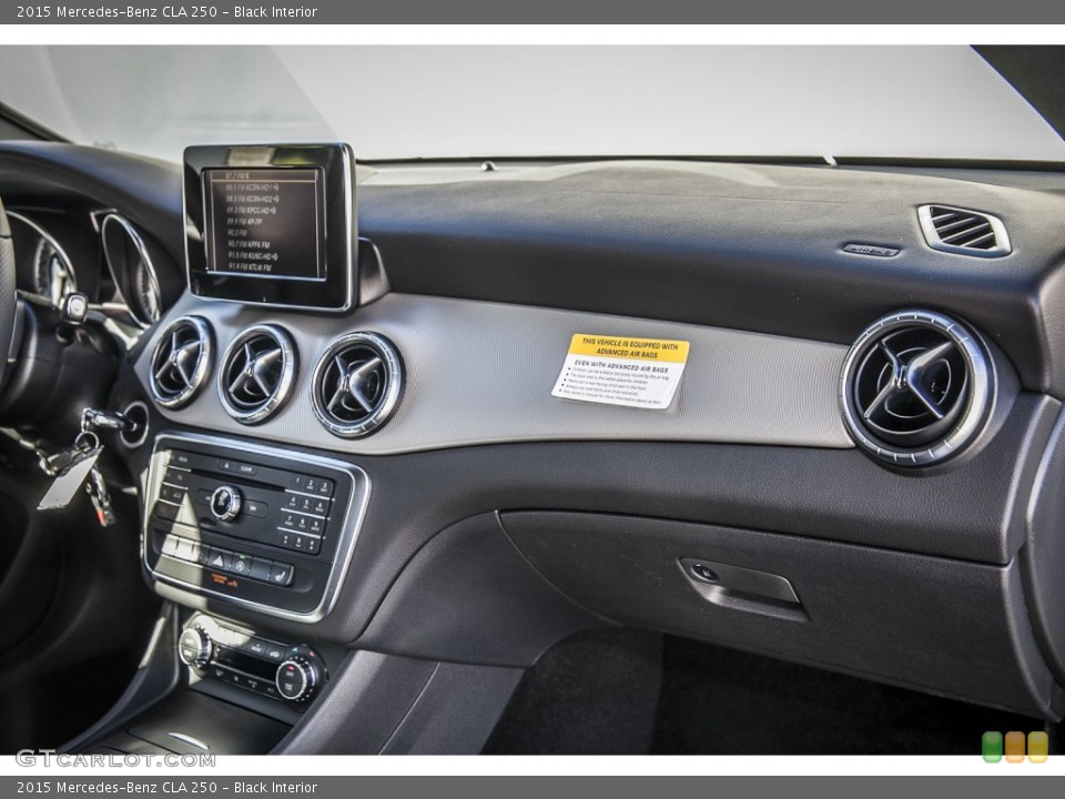 Black Interior Dashboard for the 2015 Mercedes-Benz CLA 250 #100922804