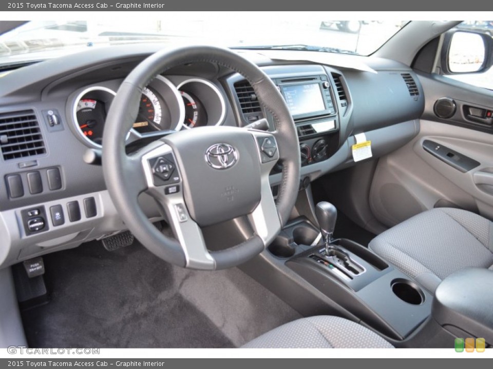 Graphite Interior Dashboard for the 2015 Toyota Tacoma Access Cab #100929530