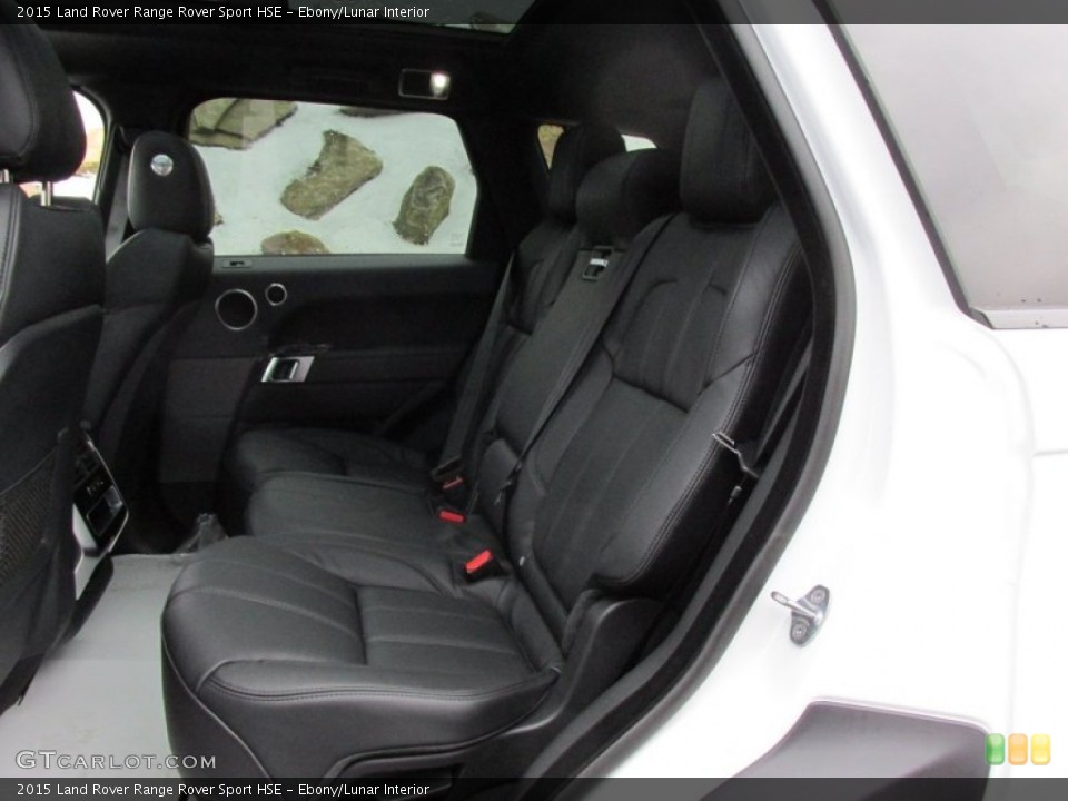 Ebony/Lunar Interior Rear Seat for the 2015 Land Rover Range Rover Sport HSE #100933918