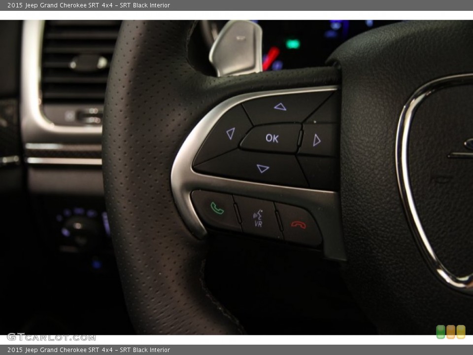 SRT Black Interior Controls for the 2015 Jeep Grand Cherokee SRT 4x4 #100943141
