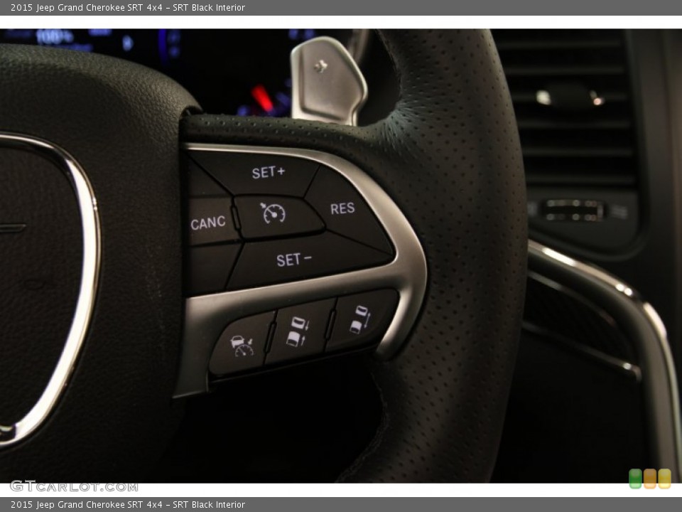 SRT Black Interior Controls for the 2015 Jeep Grand Cherokee SRT 4x4 #100943174