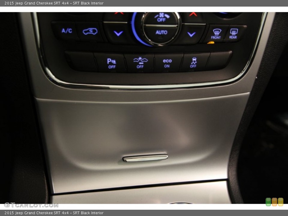 SRT Black Interior Controls for the 2015 Jeep Grand Cherokee SRT 4x4 #100943858
