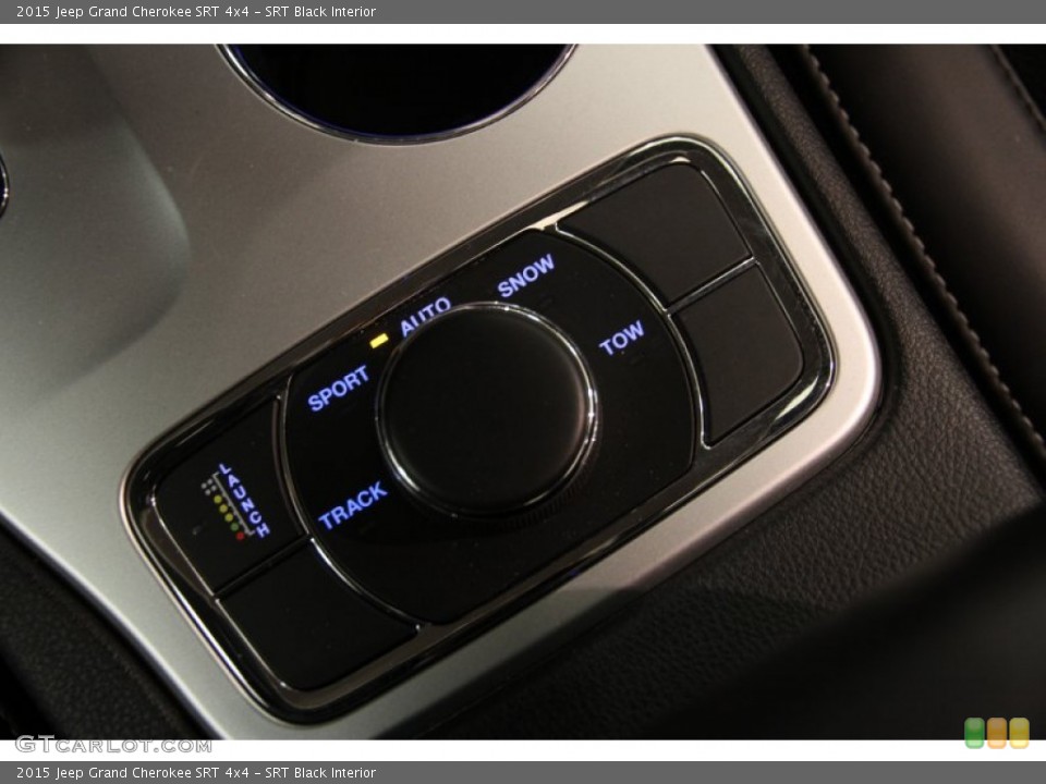 SRT Black Interior Controls for the 2015 Jeep Grand Cherokee SRT 4x4 #100943894