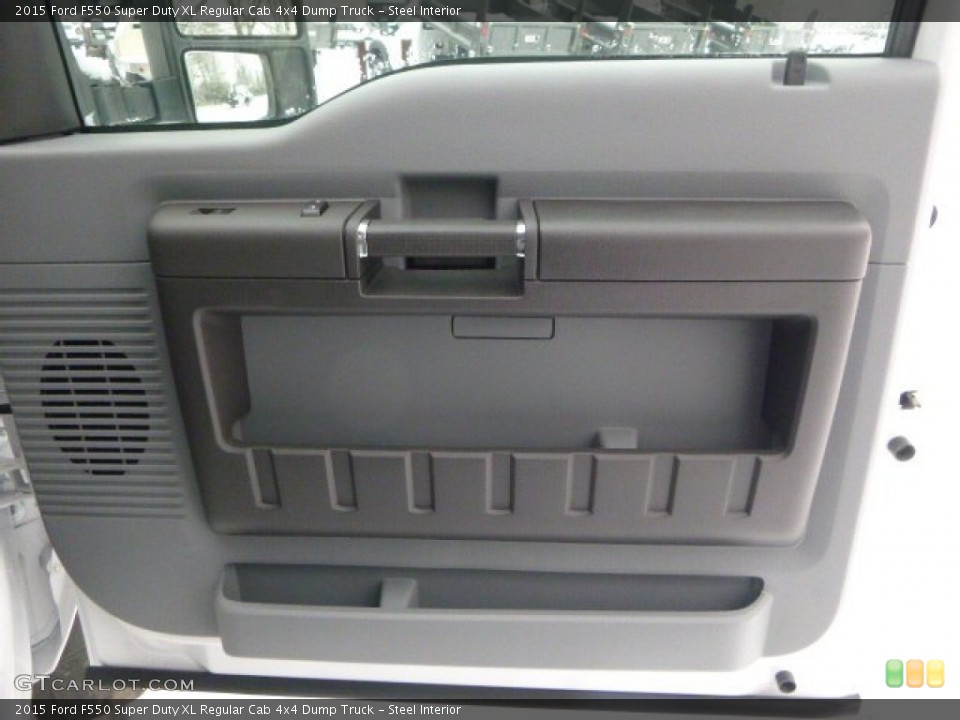 Steel Interior Door Panel for the 2015 Ford F550 Super Duty XL Regular Cab 4x4 Dump Truck #100944308