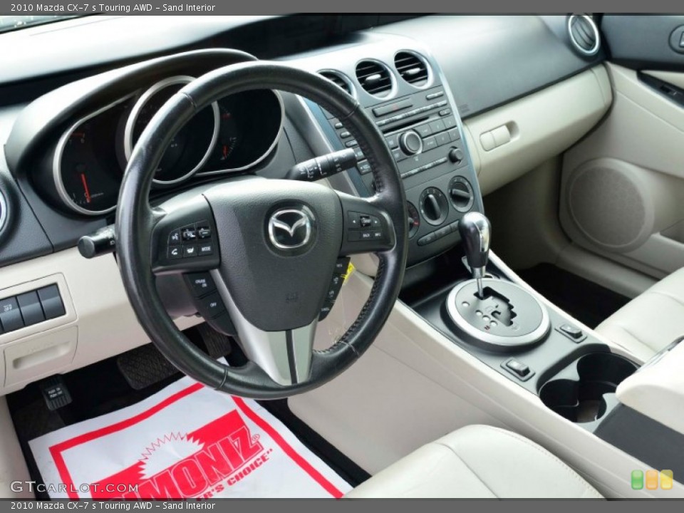Sand Interior Photo for the 2010 Mazda CX-7 s Touring AWD #100948442
