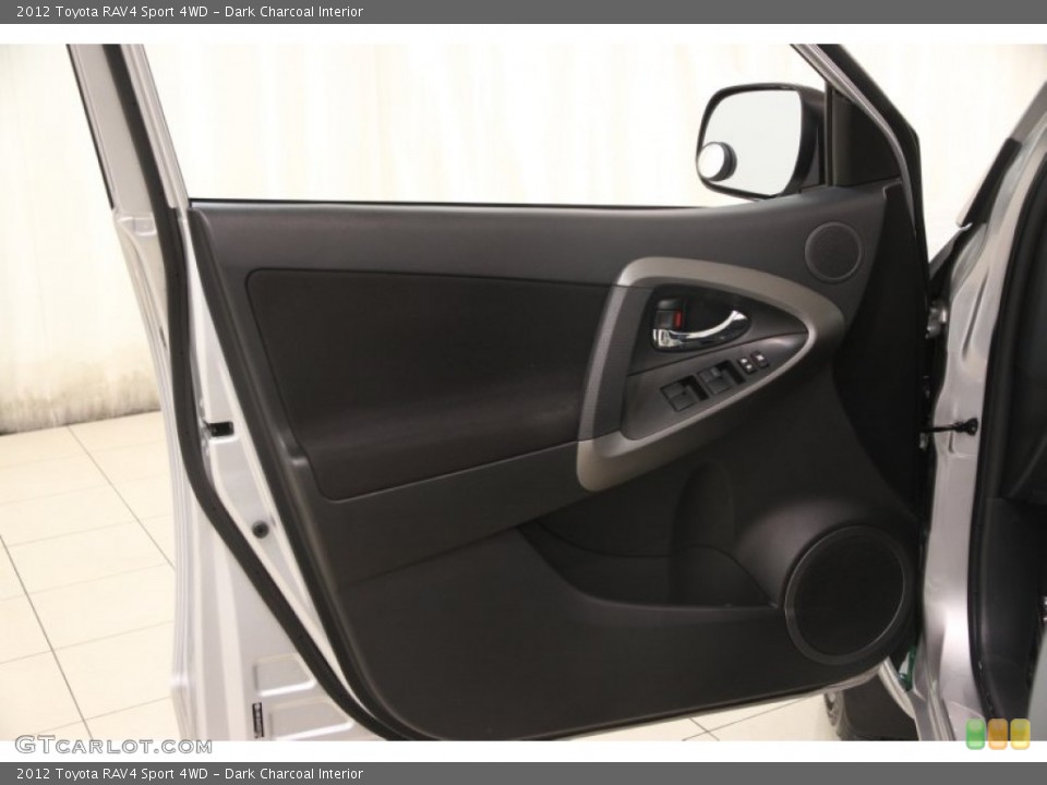 Dark Charcoal Interior Door Panel for the 2012 Toyota RAV4 Sport 4WD #100950722