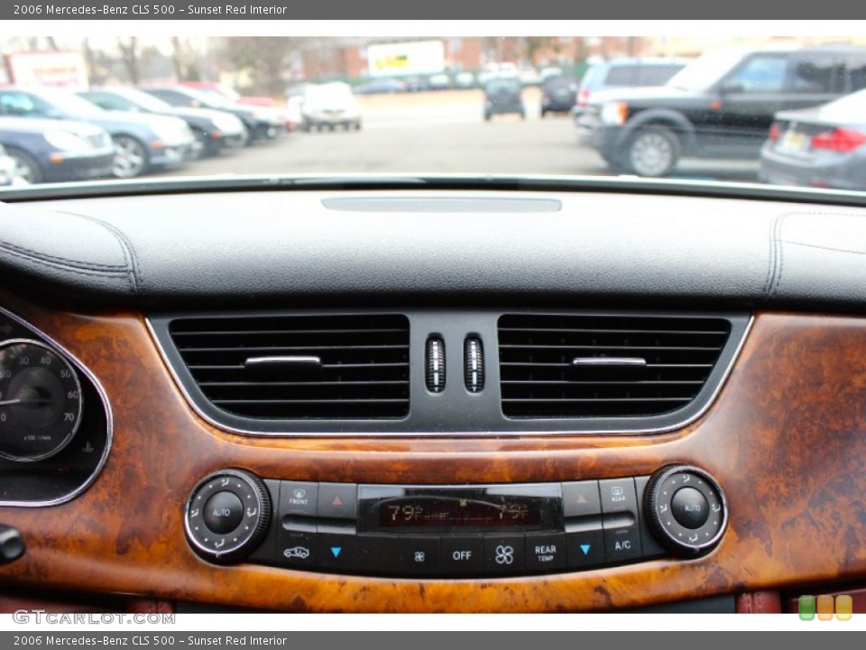 Sunset Red Interior Controls for the 2006 Mercedes-Benz CLS 500 #100956530