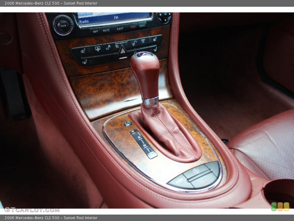 Sunset Red Interior Transmission for the 2006 Mercedes-Benz CLS 500 #100956536