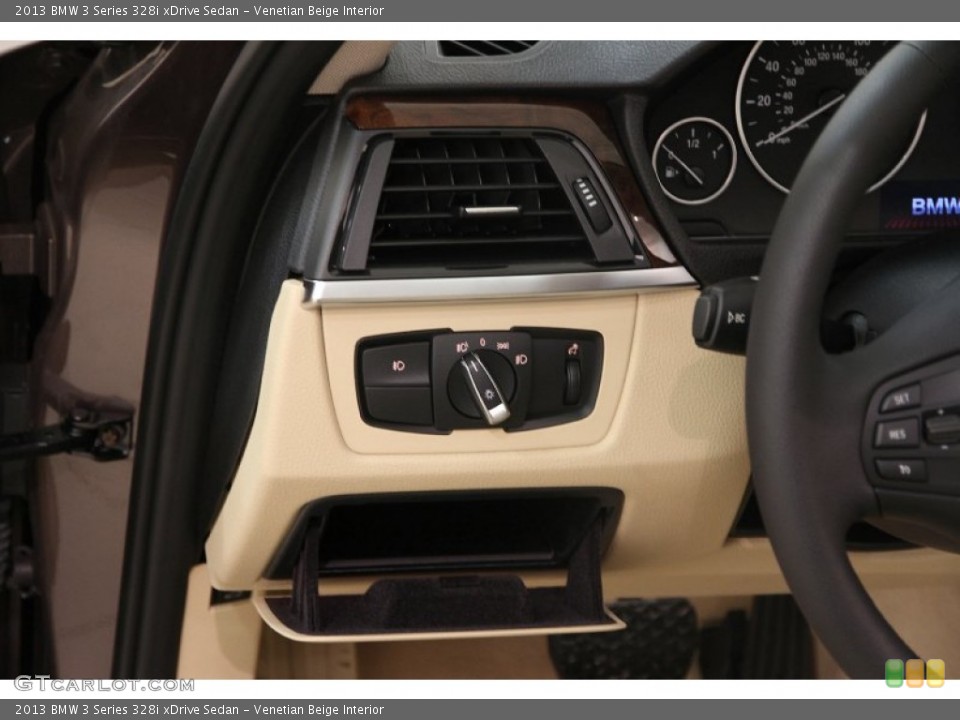 Venetian Beige Interior Controls for the 2013 BMW 3 Series 328i xDrive Sedan #100960249