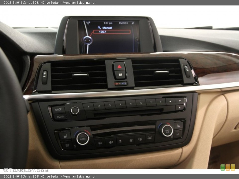 Venetian Beige Interior Controls for the 2013 BMW 3 Series 328i xDrive Sedan #100960369