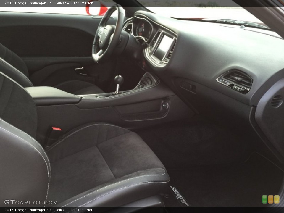 Black Interior Dashboard for the 2015 Dodge Challenger SRT Hellcat #100961137