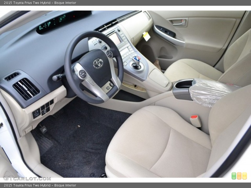 Bisque Interior Photo for the 2015 Toyota Prius Two Hybrid #100964023