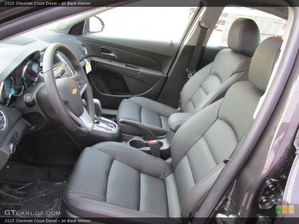 Jet Black Interior Front Seat for the 2015 Chevrolet Cruze Diesel #100977427