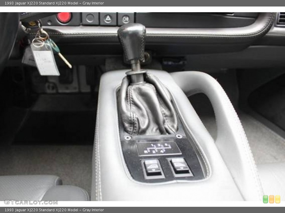 Gray Interior Transmission for the 1993 Jaguar XJ220  #100988897