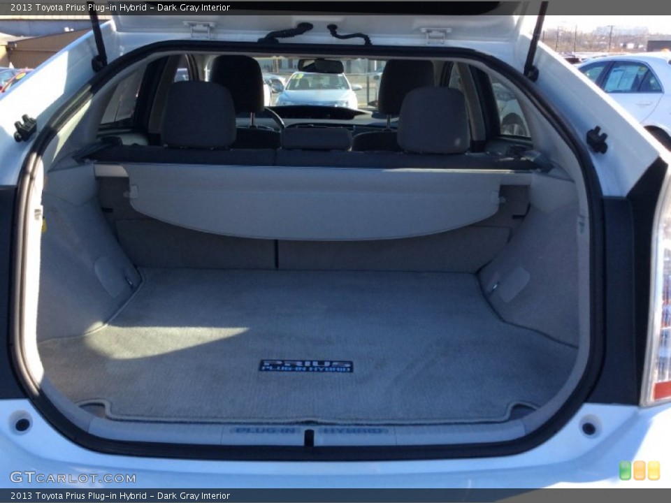 Dark Gray Interior Trunk for the 2013 Toyota Prius Plug-in Hybrid #100994579