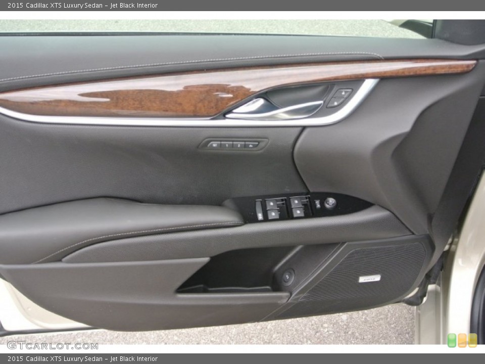 Jet Black Interior Door Panel for the 2015 Cadillac XTS Luxury Sedan #101016016