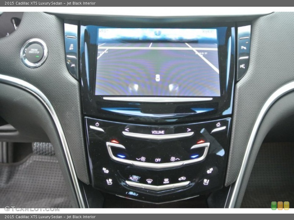 Jet Black Interior Controls for the 2015 Cadillac XTS Luxury Sedan #101016052