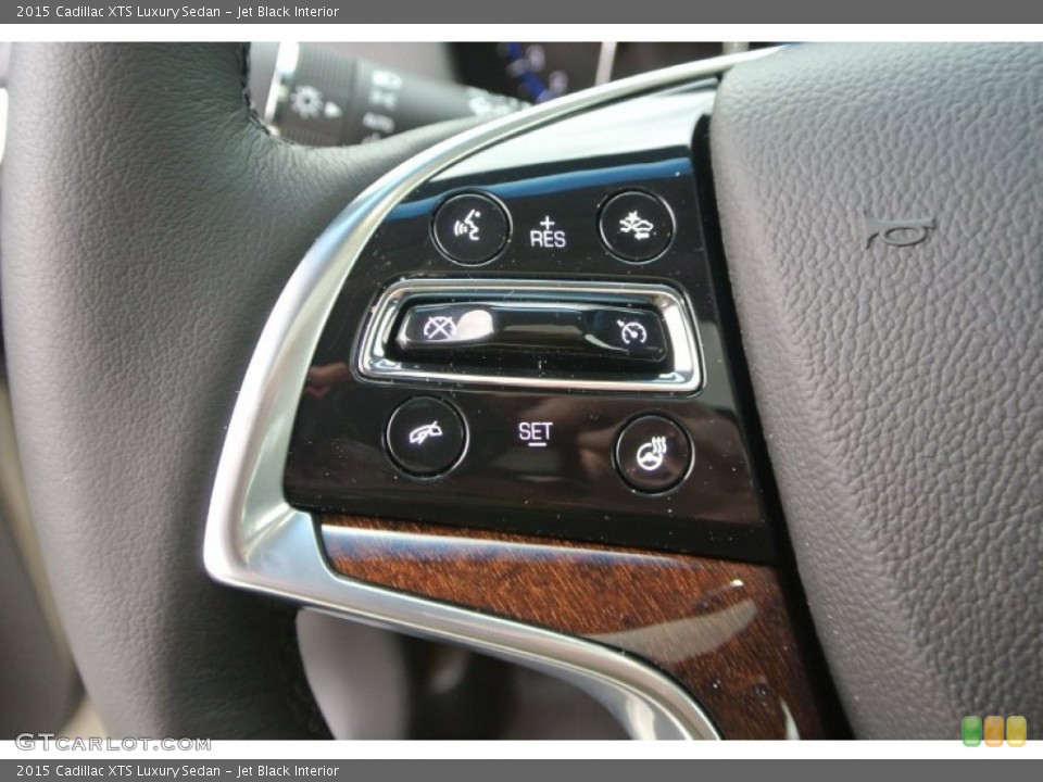 Jet Black Interior Controls for the 2015 Cadillac XTS Luxury Sedan #101016094
