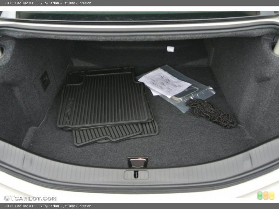 Jet Black Interior Trunk for the 2015 Cadillac XTS Luxury Sedan #101016145