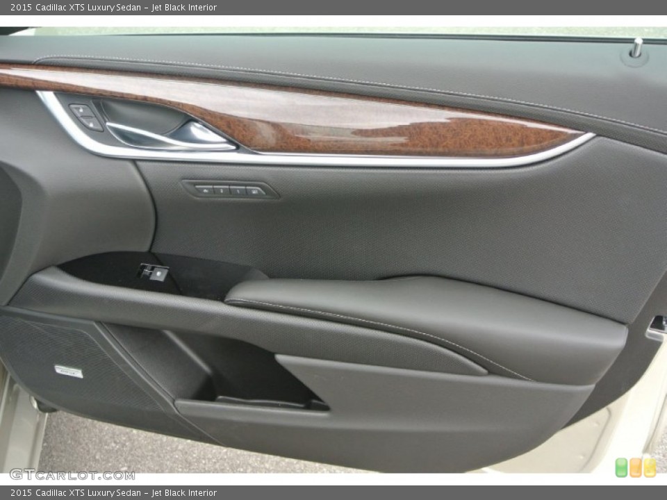 Jet Black Interior Door Panel for the 2015 Cadillac XTS Luxury Sedan #101016181