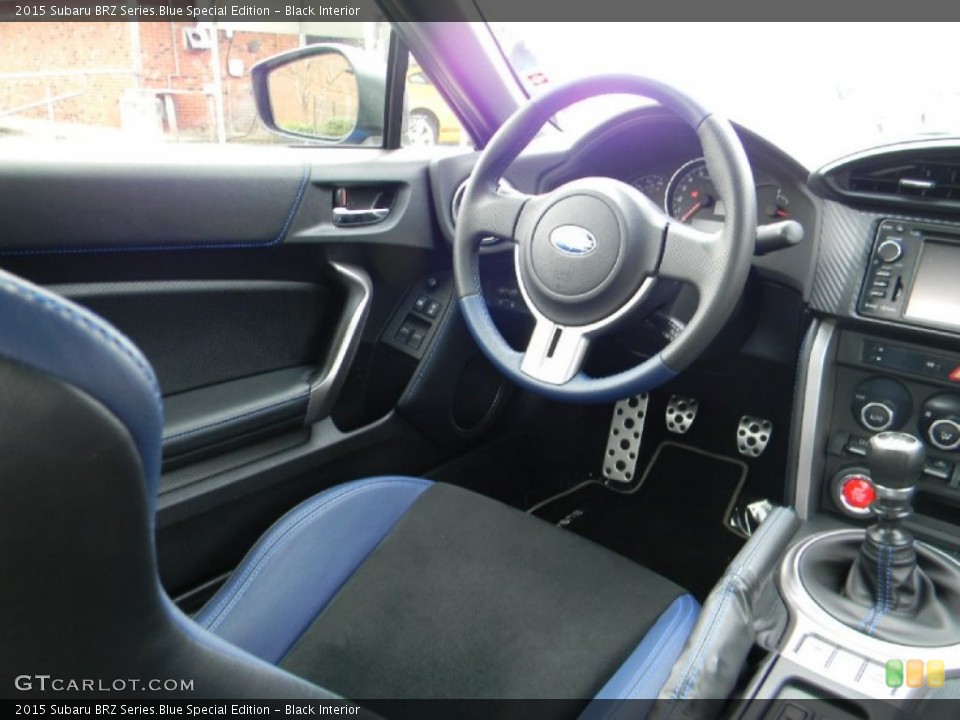 Black Interior Front Seat for the 2015 Subaru BRZ Series.Blue Special Edition #101017753