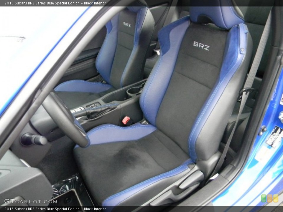 Black Interior Front Seat for the 2015 Subaru BRZ Series.Blue Special Edition #101017921