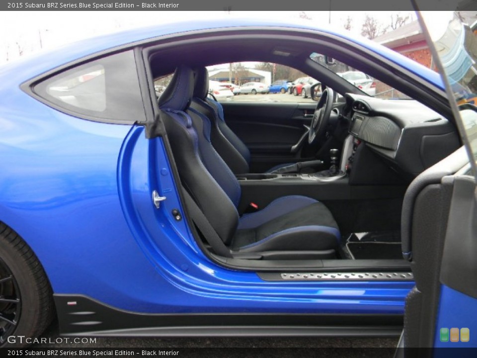 Black Interior Front Seat for the 2015 Subaru BRZ Series.Blue Special Edition #101017963