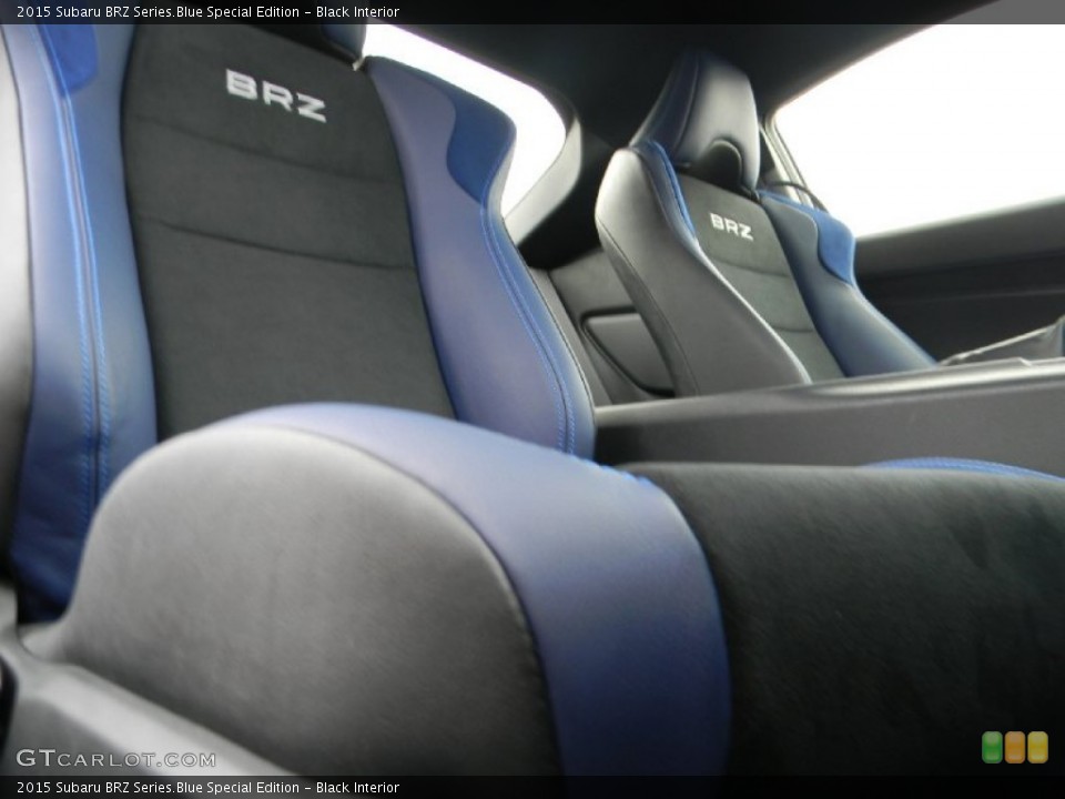 Black Interior Front Seat for the 2015 Subaru BRZ Series.Blue Special Edition #101018002