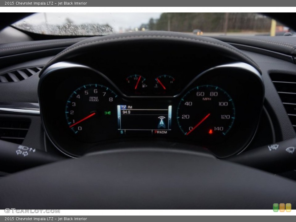 Jet Black Interior Gauges for the 2015 Chevrolet Impala LTZ #101022673