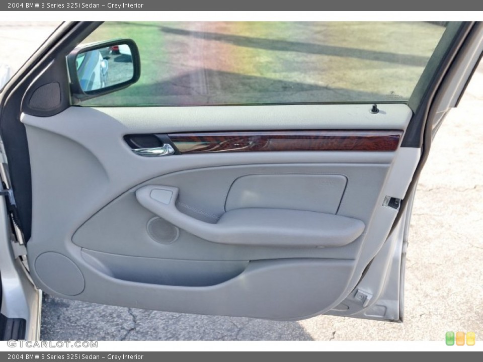 Grey Interior Door Panel for the 2004 BMW 3 Series 325i Sedan #101023558