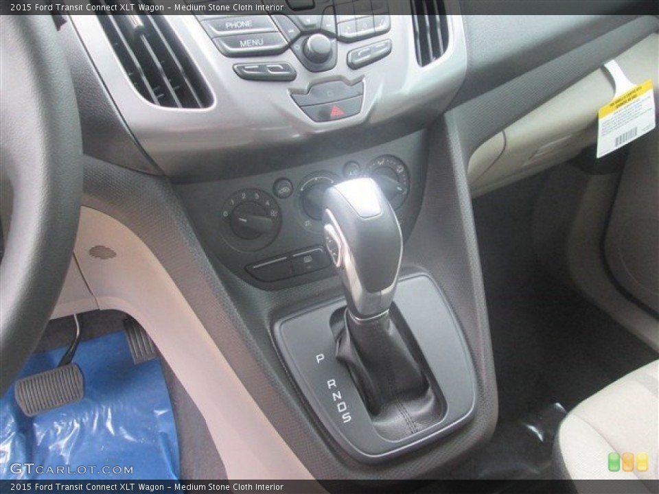 Medium Stone Cloth Interior Transmission for the 2015 Ford Transit Connect XLT Wagon #101024357