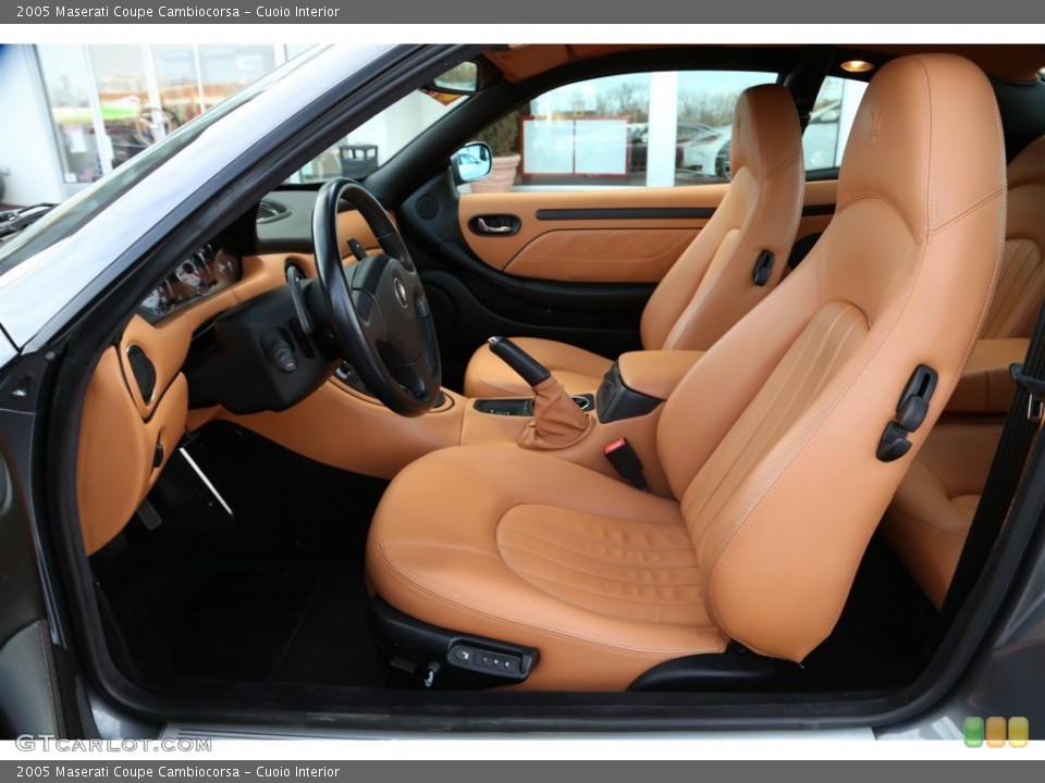 Cuoio Interior Front Seat for the 2005 Maserati Coupe Cambiocorsa #101025386