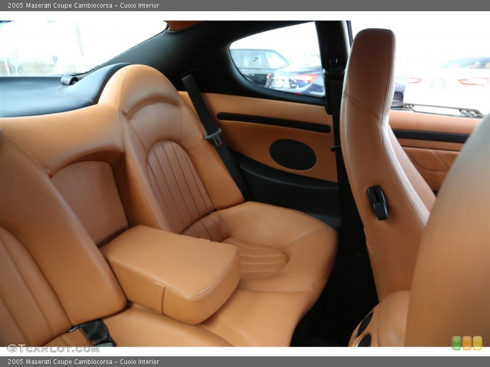 Cuoio Interior Rear Seat for the 2005 Maserati Coupe Cambiocorsa #101025583
