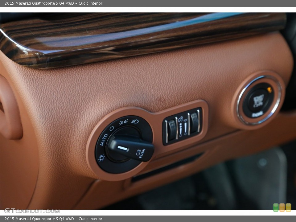 Cuoio Interior Controls for the 2015 Maserati Quattroporte S Q4 AWD #101026837