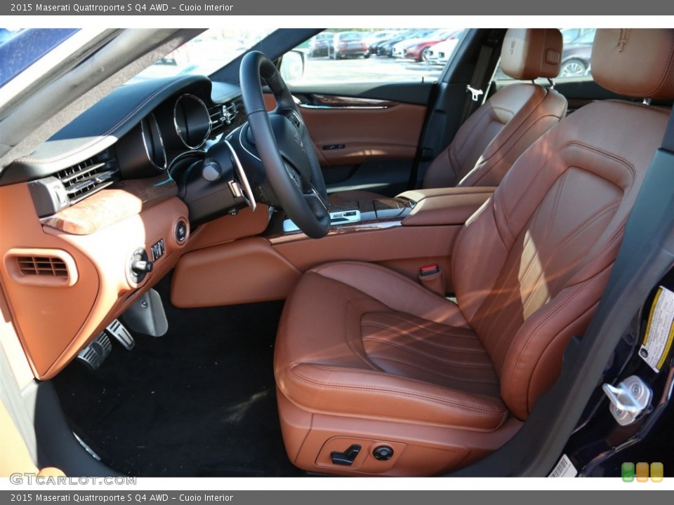 Cuoio Interior Photo for the 2015 Maserati Quattroporte S Q4 AWD #101027248