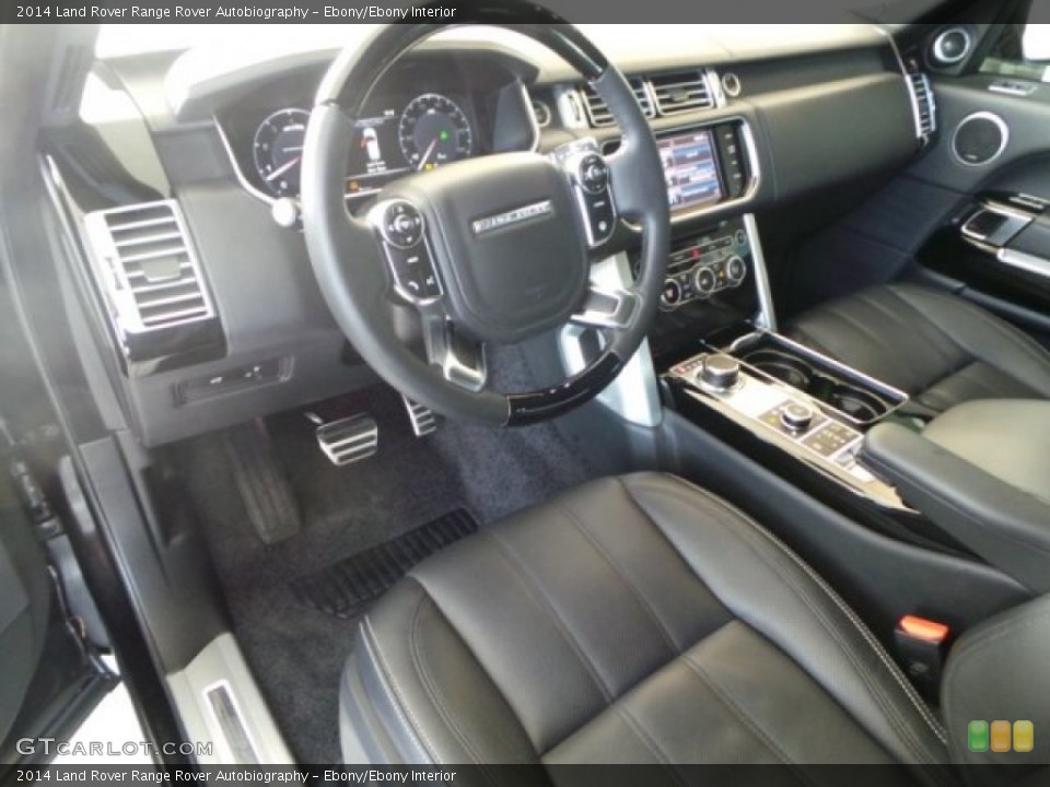 Ebony/Ebony Interior Prime Interior for the 2014 Land Rover Range Rover Autobiography #101038655
