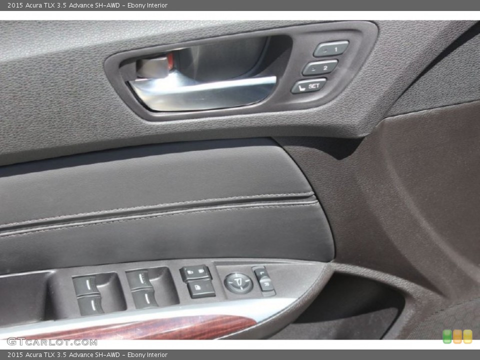 Ebony Interior Controls for the 2015 Acura TLX 3.5 Advance SH-AWD #101055038