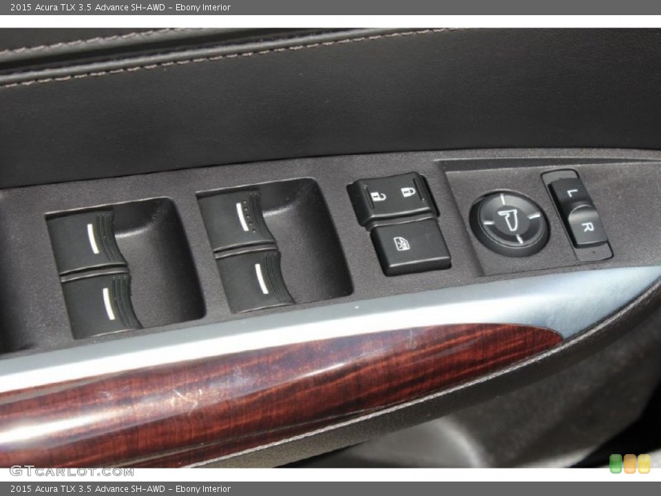 Ebony Interior Controls for the 2015 Acura TLX 3.5 Advance SH-AWD #101055053