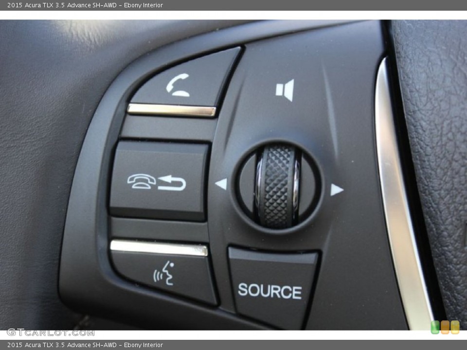 Ebony Interior Controls for the 2015 Acura TLX 3.5 Advance SH-AWD #101055162