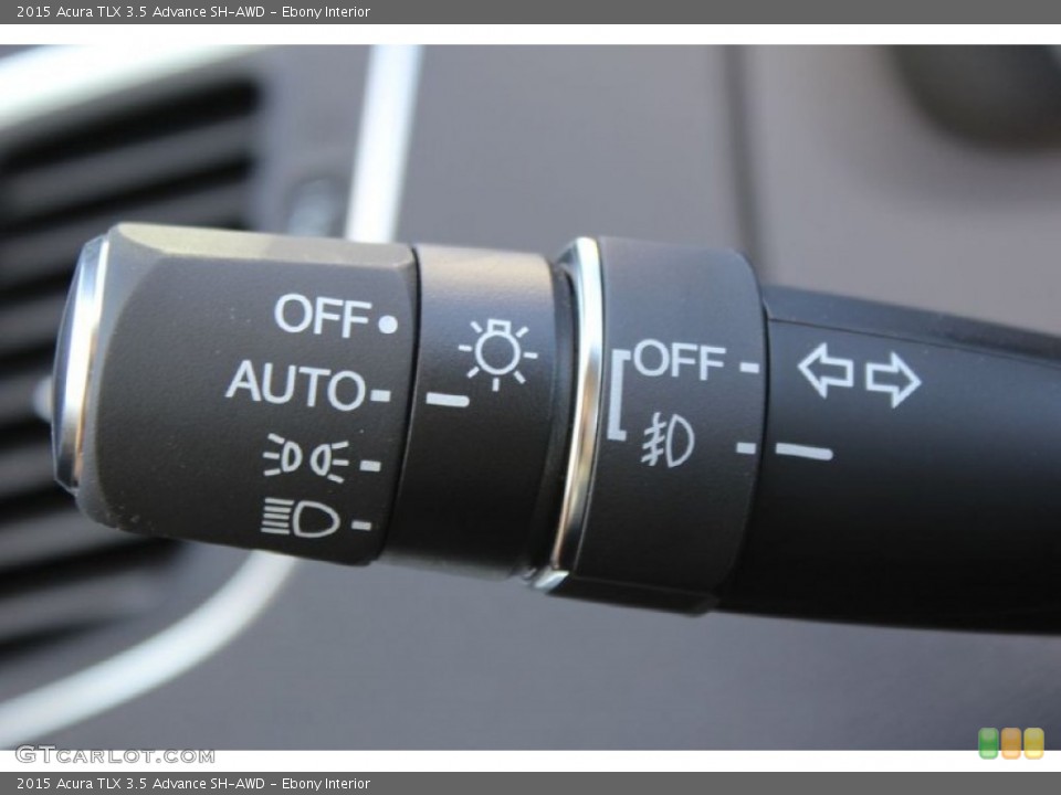 Ebony Interior Controls for the 2015 Acura TLX 3.5 Advance SH-AWD #101055209