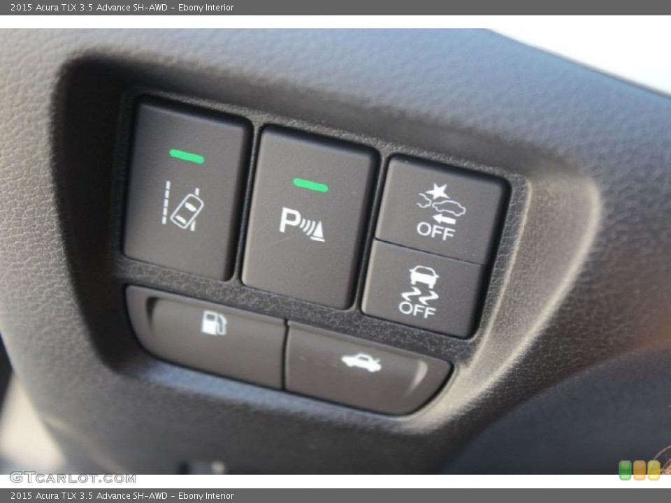 Ebony Interior Controls for the 2015 Acura TLX 3.5 Advance SH-AWD #101055404