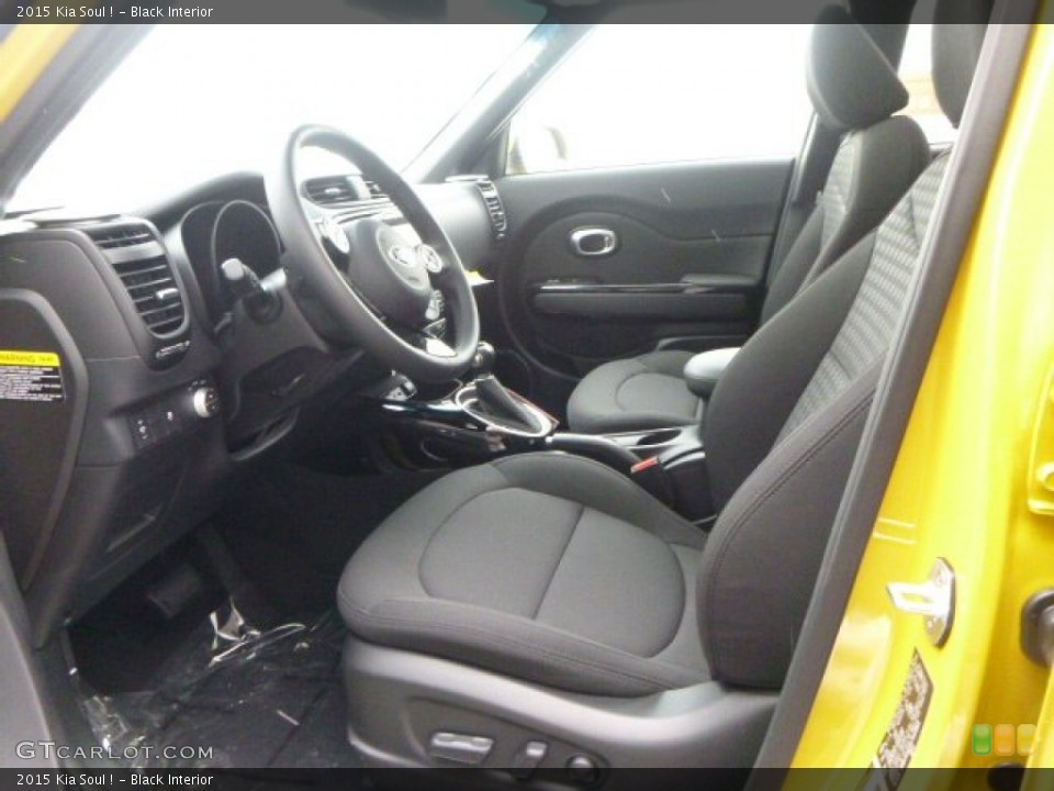Black Interior Front Seat for the 2015 Kia Soul ! #101063742