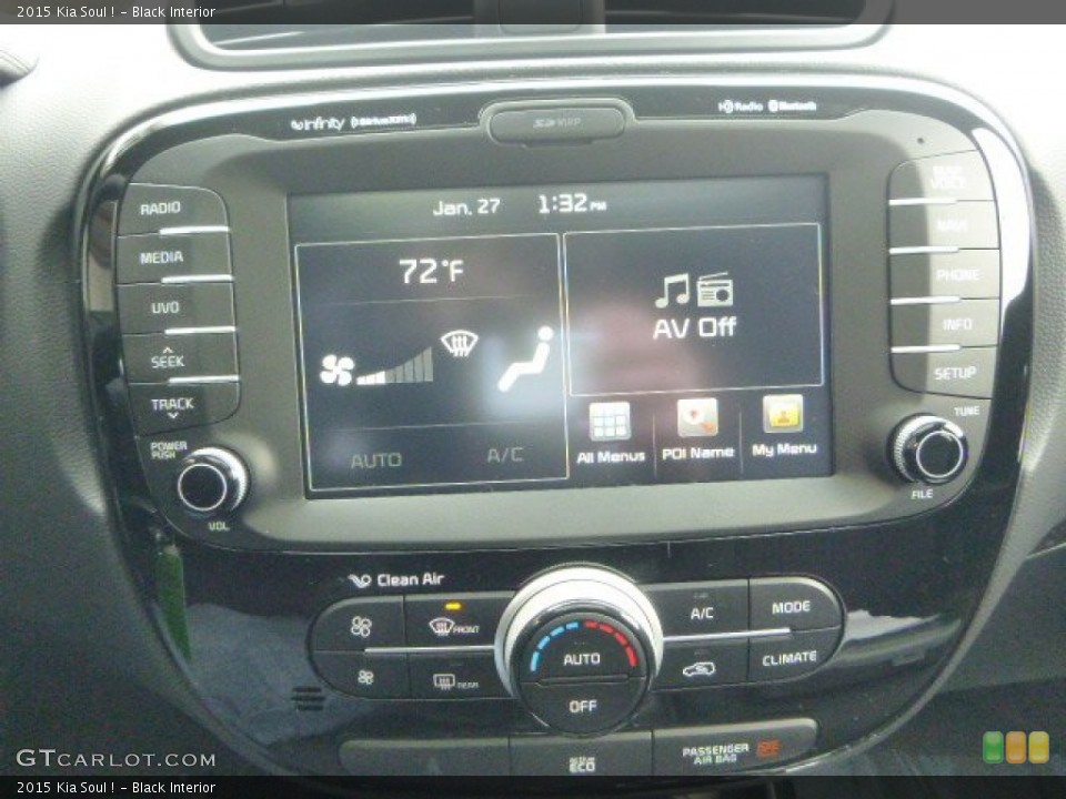 Black Interior Controls for the 2015 Kia Soul ! #101063760
