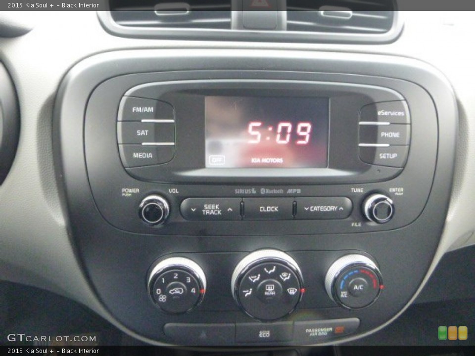 Black Interior Controls for the 2015 Kia Soul + #101064507