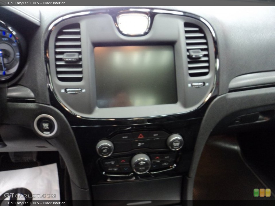 Black Interior Controls for the 2015 Chrysler 300 S #101066649