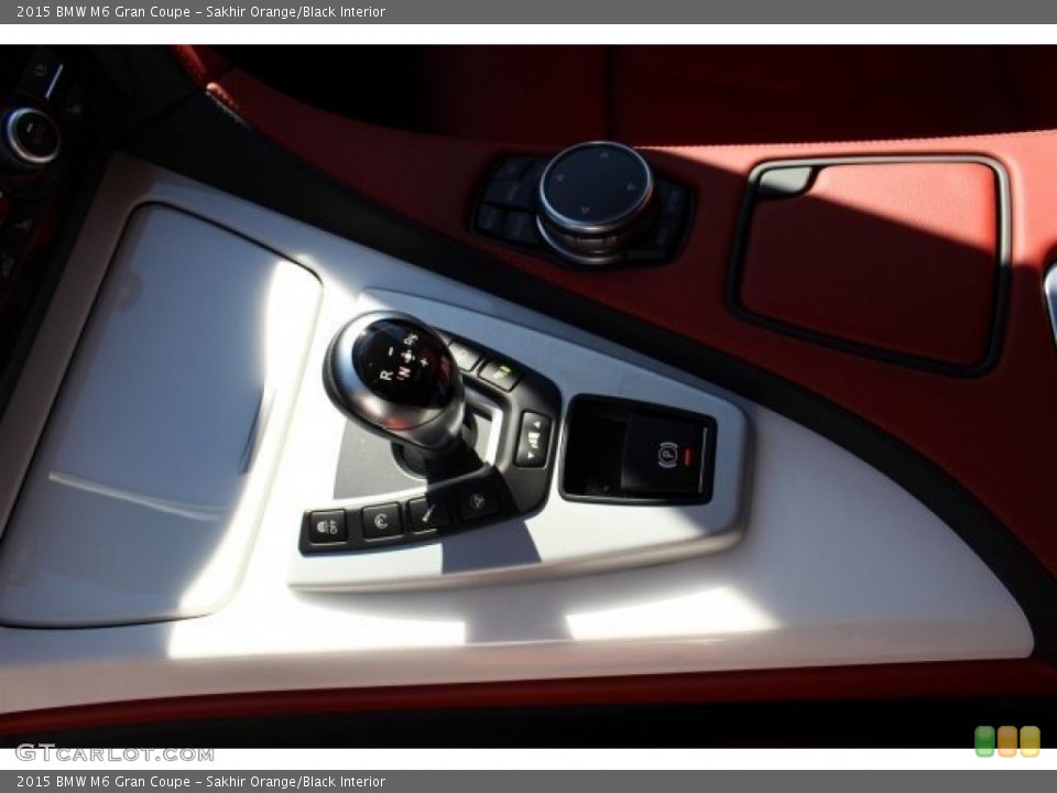 Sakhir Orange/Black Interior Transmission for the 2015 BMW M6 Gran Coupe #101068269