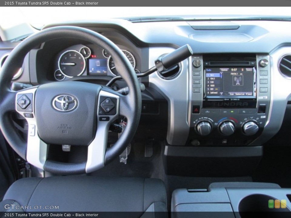 Black Interior Dashboard for the 2015 Toyota Tundra SR5 Double Cab #101074438