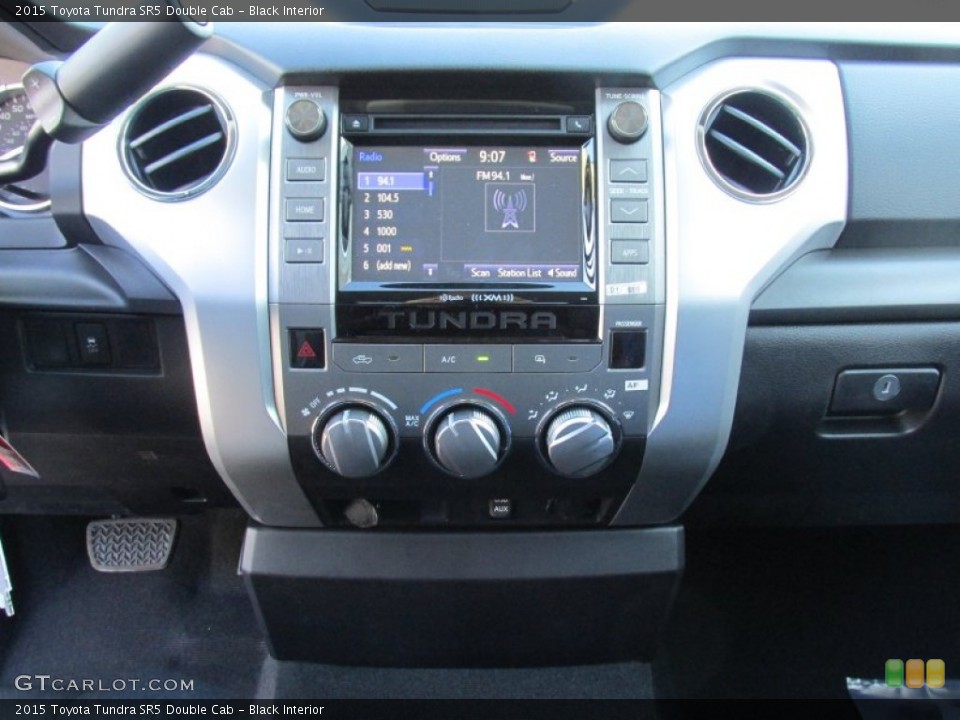 Black Interior Controls for the 2015 Toyota Tundra SR5 Double Cab #101074461